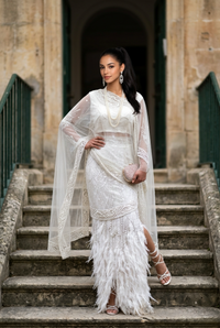 White Swan Saree