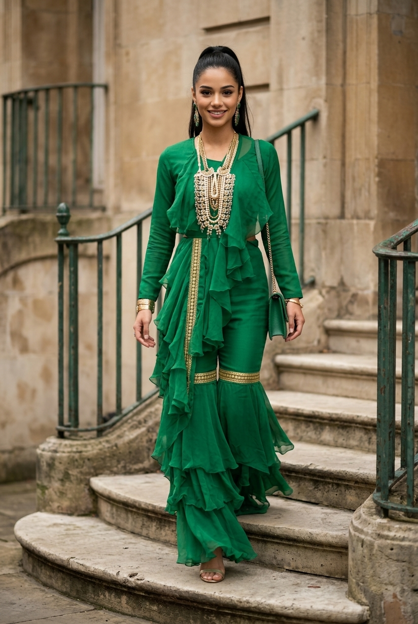 Senorita Ruffle Sharara