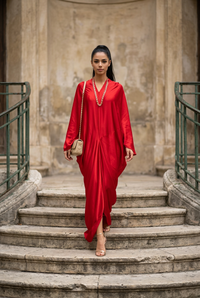 Slim Wing Kaftan (100% pure silk)