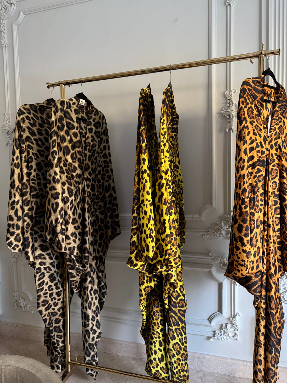 Leopard Kaftan print