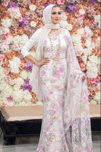Floral  Saree