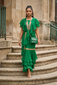 Senorita Ruffle Saree