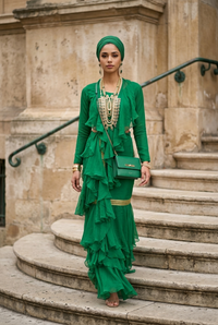 Senorita Ruffle Saree