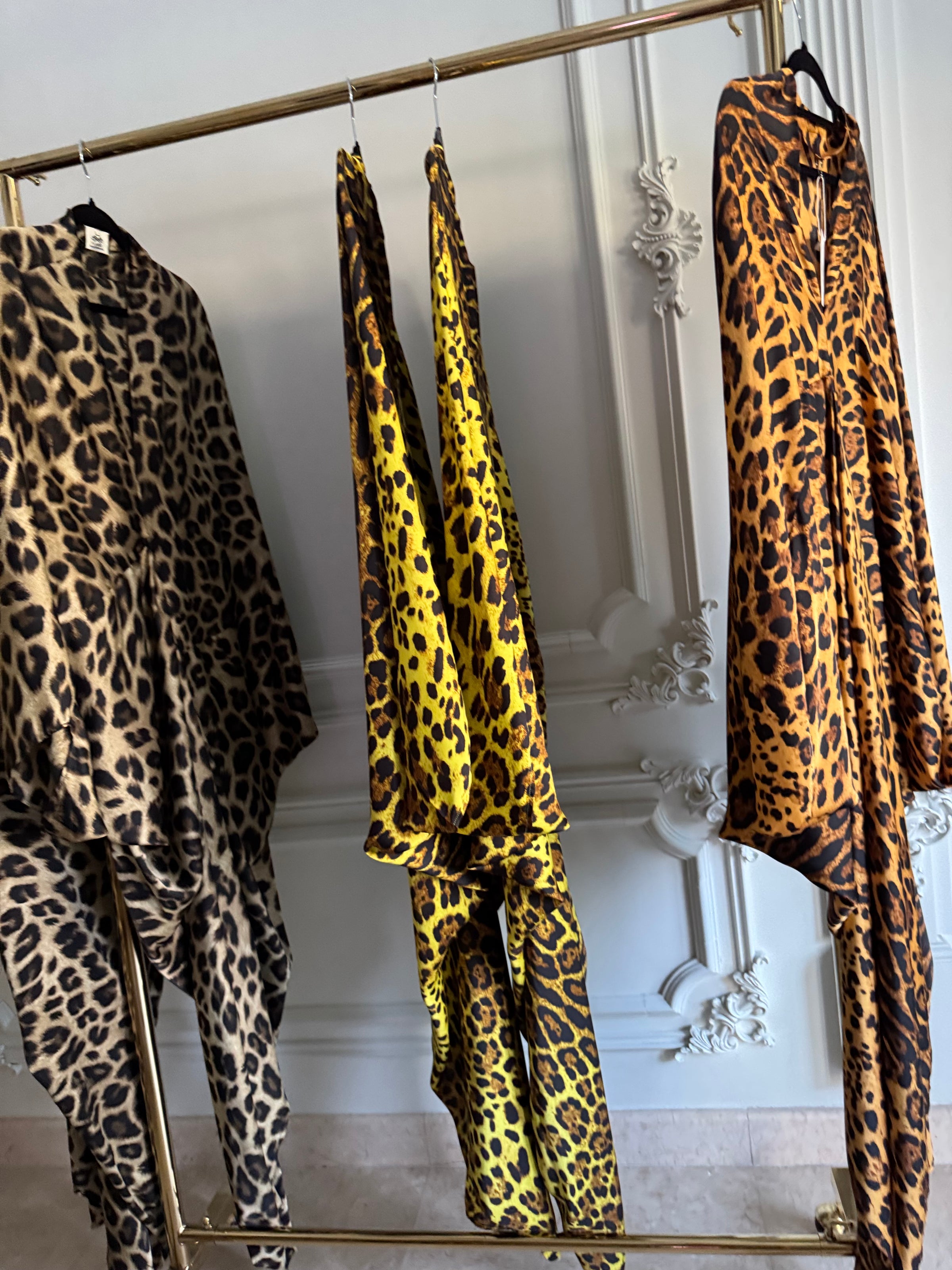 Leopard Kaftan print