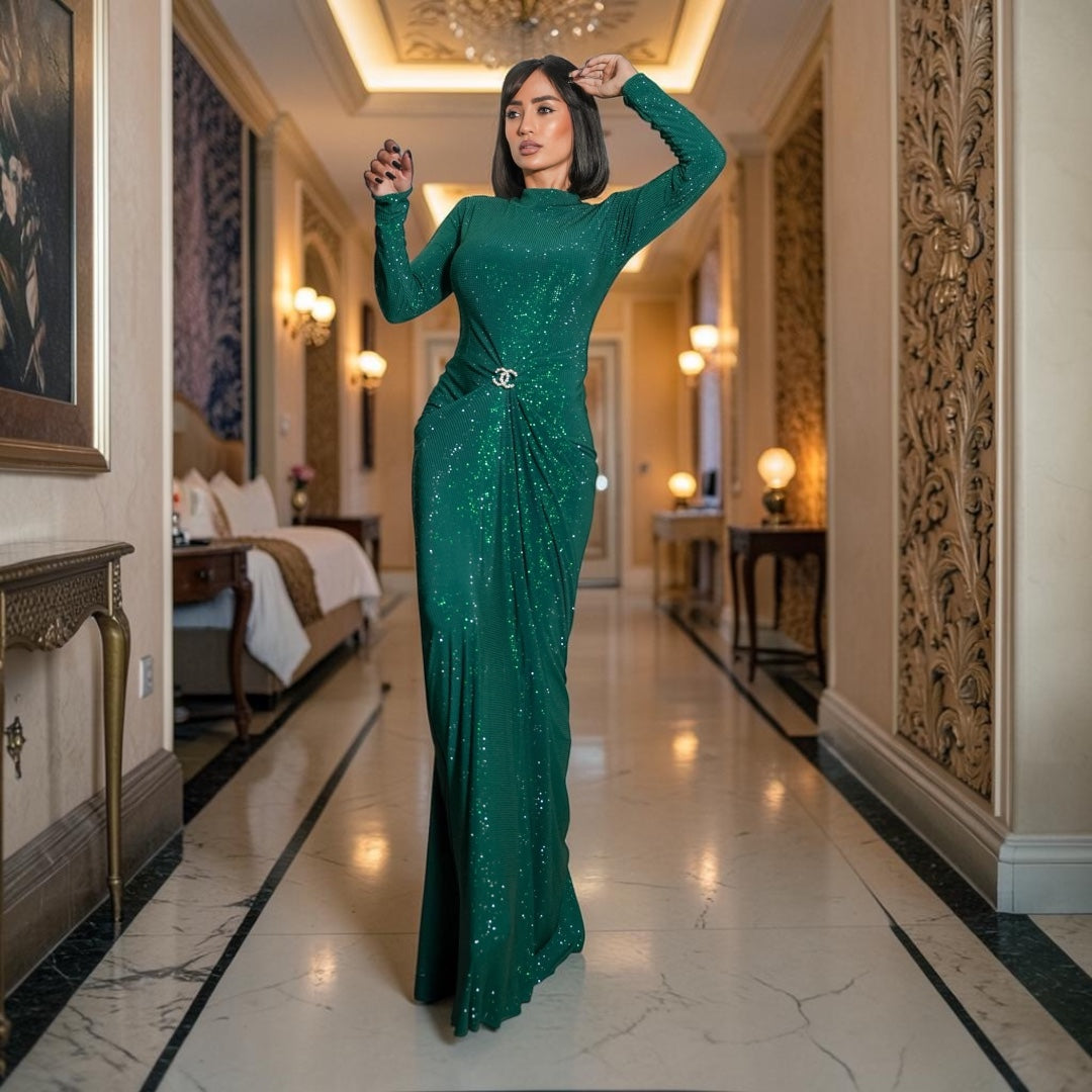 Dubai Bling in Emerald