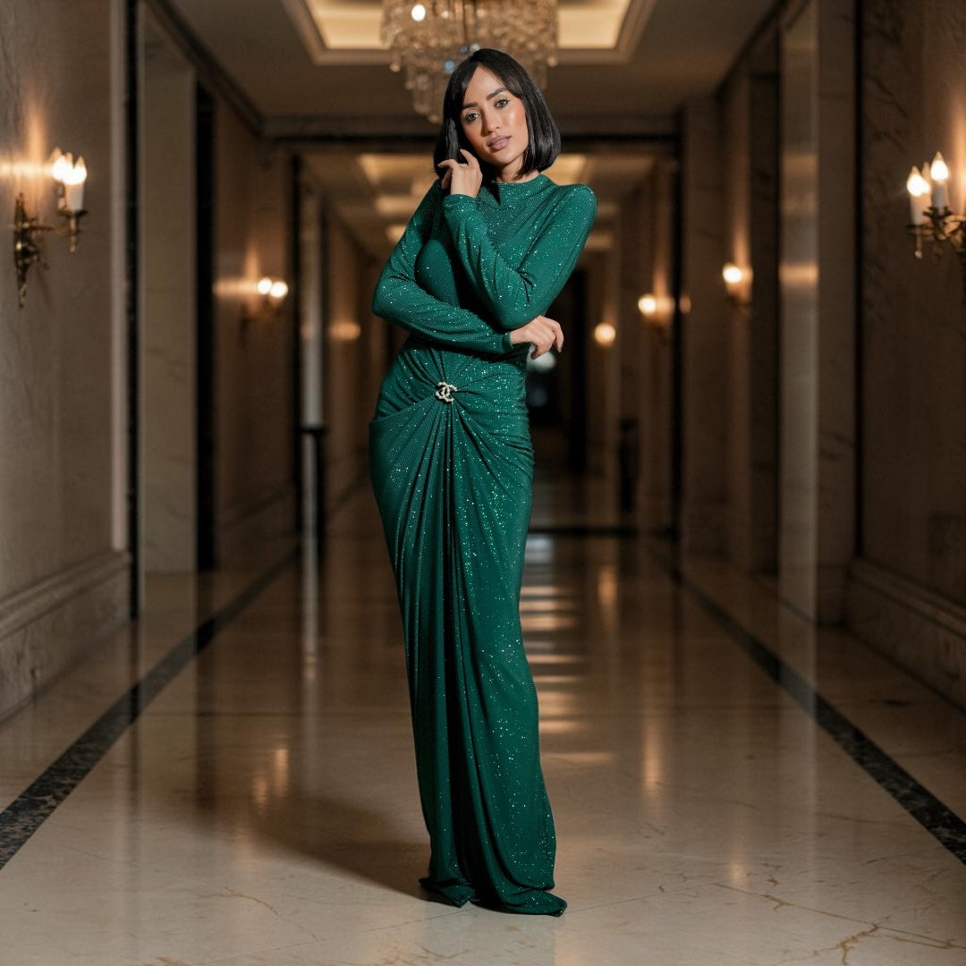 Dubai Bling in Emerald