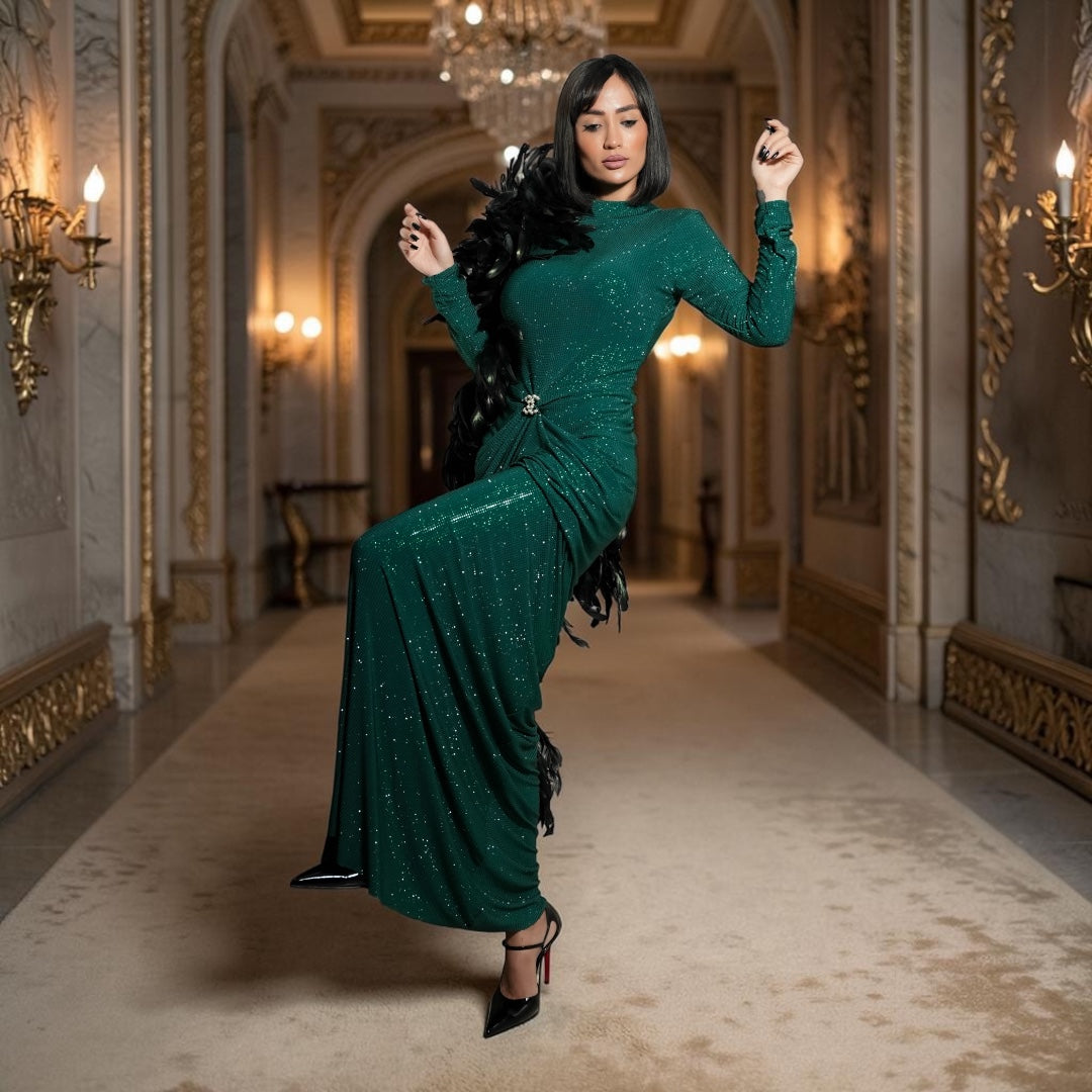 Dubai Bling in Emerald