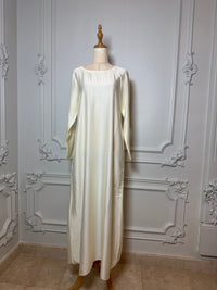 Creme Rose Fleur Kaftan Ramadhan collection