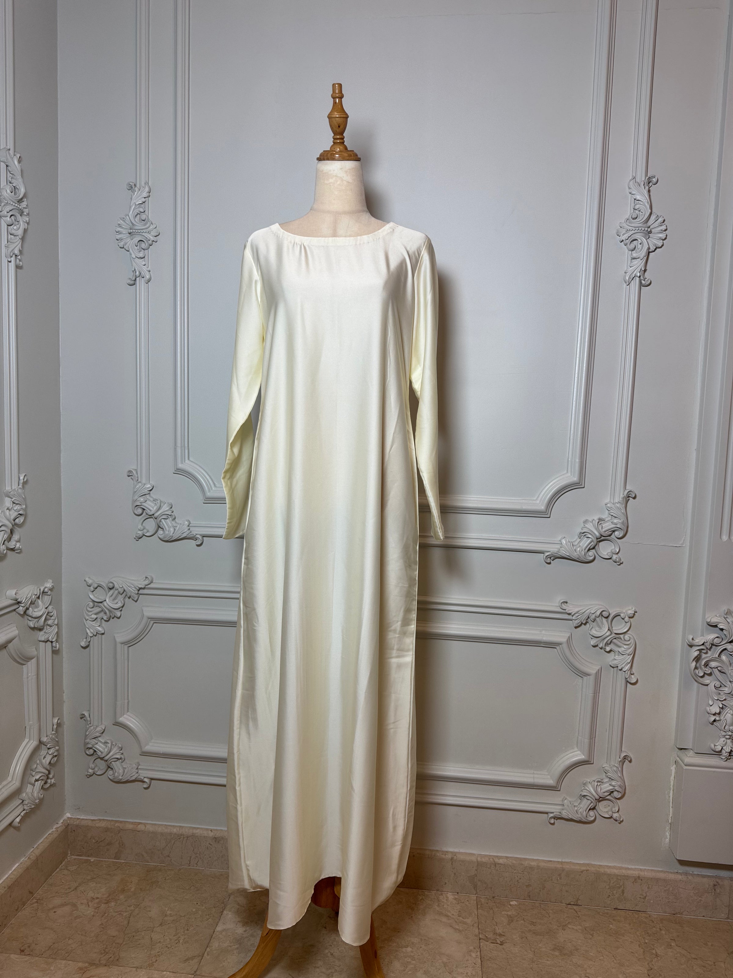 Creme Rose Fleur Kaftan Ramadhan collection