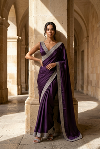 Crepe Silk Saree